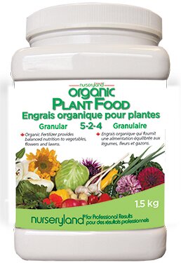 Nurseryland Organic Plant Food 5-2-4