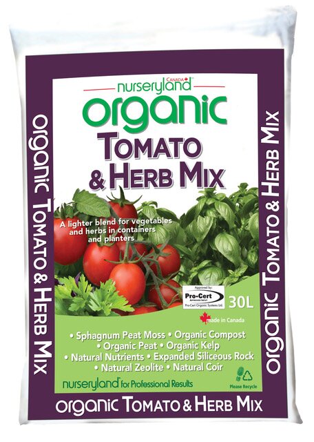 Nurseryland™ Organic Tomato & Herb Mix