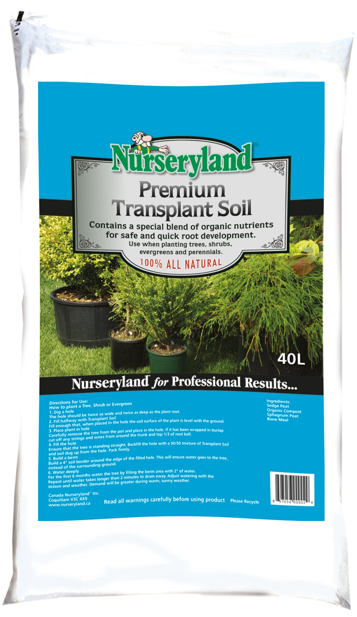 Nurseryland Premium Transplant Soil